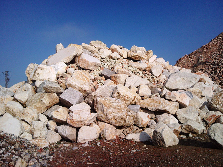 pietrame di marmo