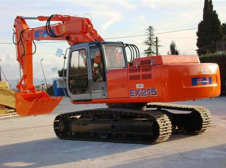 escavatore cingolato Hitachi 215